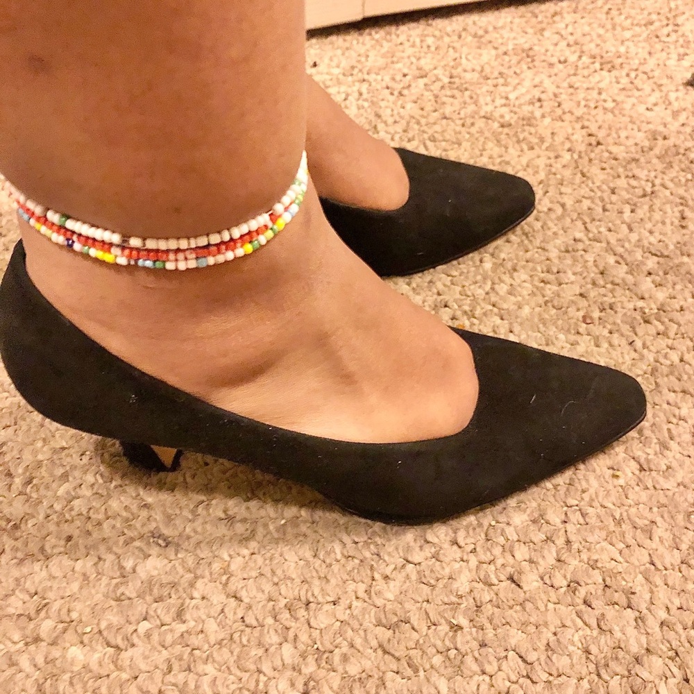 Suede Nine West Pumps